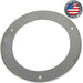 Light Slate Gray B7009S Stainless Steel Round Bezel-Security Ring For 4 Inch Flange Mounted Lights