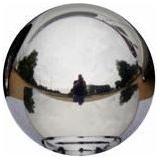 Chrome Billet Round Shift Knob #BILT-200-CH (1/2"-13 female threads) SHIFTER Light Gray