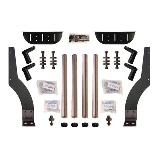 HB-10001375 Stainless Steel Bolt On Bracket Kit MZ-103100 Dark Slate Gray