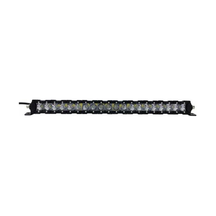 23 Inch LED Light Bar Single Row 100 Watt Super Spot Monolith Slim Series Dark Slate Gray