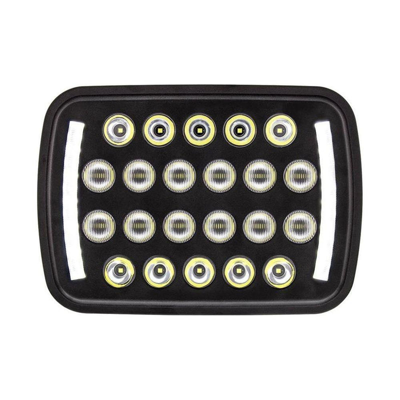 ULTRALIT - 22 High Power LED Rectangular Light With LED Position Light Bars Dark Slate Gray