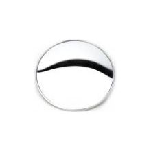Stick-On Convex Spot Mirror 3" Round Black