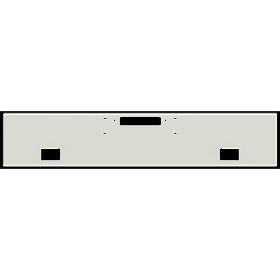 E-IC-2010-11 WESTERN STAR 1989 AND LATER 4964 CONSTELLATION, HERITAGE 18" BOXED END Light Gray