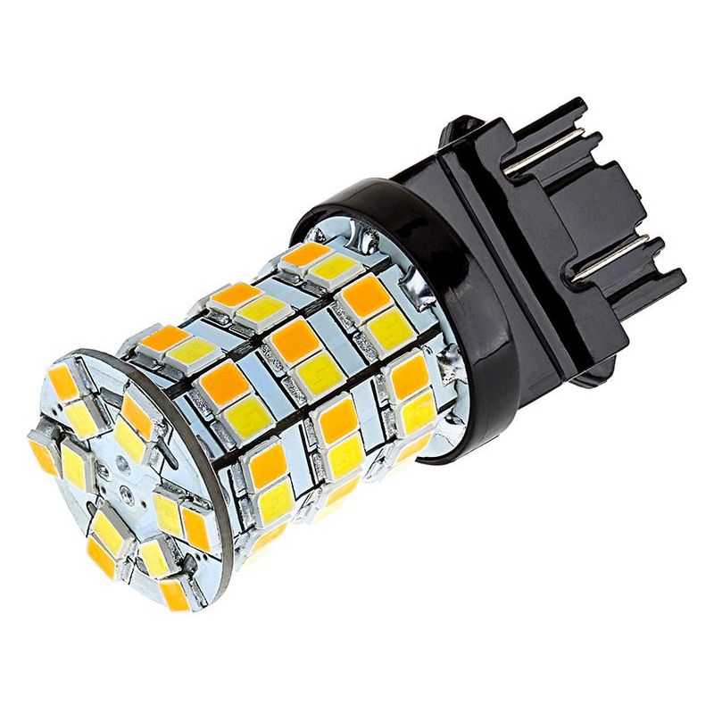 3157 Switchback LED Bulb - Dual Function 60 SMD LED Tower - A Type - Wedge Retrofit Light Gray