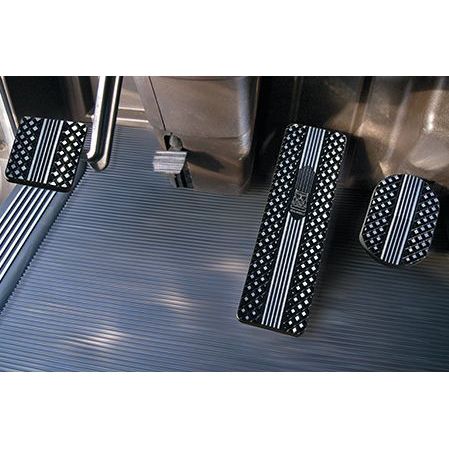 Flat Diamond Cut Black Billet Pedal Set Kenworth T700, T800, & W900 Billet Pedals (2007 – Current) Dark Slate Gray