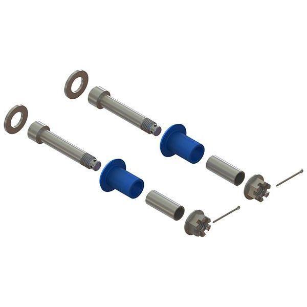 a-hm75-64001 peterbilt Hood Pivot Bushing Kit Models 357, 378, 379 Dim Gray