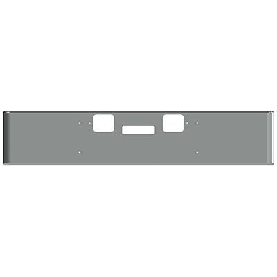 e-cx-0110-060 2008 CLASSIC XL FREIGHTLINER 18" TEXAS SQUARE LIGHT DUTY Light Slate Gray