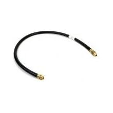 Air Brake Hose Assembly 3/8" X 3/8" X 34", Both Ends Swivel Black