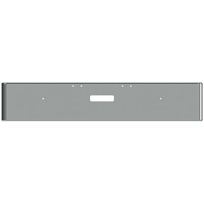 e-cv-0010-06-009 18'' 2004-2007 CLASSIC XL FREIGHTLINER TEXAS SQUARE with 9 oval light holes on the bottom 009 style Dark Gray