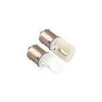 70687 #1157 WHITE 21 LED W/CERAMIC TOWER LIGHT BULBS, 12V/24V Beige