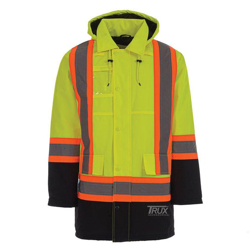Goldenrod 3xl HEATED SAFETY PARKA (YELLOW) WITH POWER BANK shirt