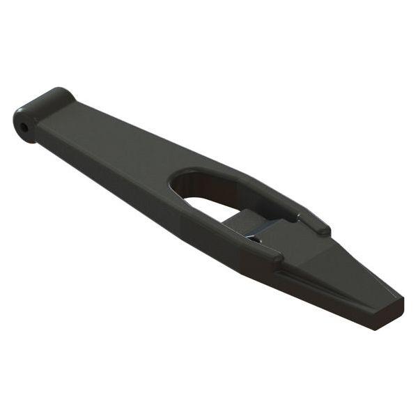 a-hl46-64435 hood latch Length=11.25" 5.75" Pivot to Tab Freightliner 17-12435-000 Kit FLD 120, 2003-09 Classic Offset Axle Dark Slate Gray