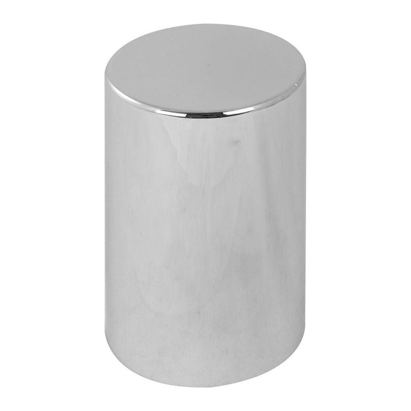 CR. PL. CYLINDER SCREW-ON NUT COVER 33MM X 4-1/4"H Gray