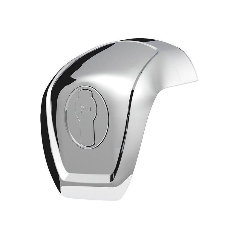 Chrome Steering Wheel Horn Pad For 2013-2021 Kenworth T680 Gray