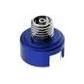 Thread-On Shift Knob Mounting Adapter For Eaton Fuller Style 13/15/18 Shifter - Indigo Blue White Smoke