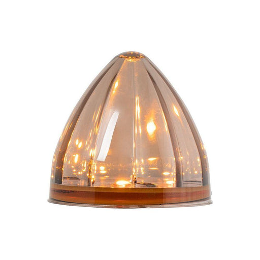 79550 2" AMBER/SMOKE WATERMELON LED LIGHT IN SMOKE LENS watermelon sealed led Rosy Brown