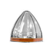 79552 2" WHITE/SMOKE WATERMELON LED LIGHT IN SMOKE LENS watermelon sealed led Gray