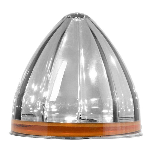 79557 2-1/2" WHITE/SMOKE WATERMELON LED LIGHT IN SMOKE LENS MARKER/CLEARANCE watermelon sealed led Gray