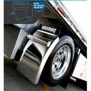 #m134 hogebuilt 34" 430 stainless steel quarter fender kit pair QUARTER FENDER Dark Slate Gray