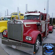 15" Chopped top Stainless Air Cleaner Housing #28201 AIR CLEANER Dark Slate Gray