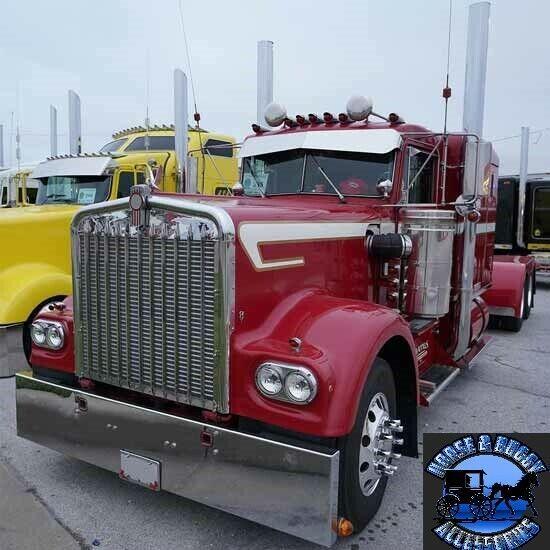 15" Chopped top Stainless Air Cleaner Housing #28201 AIR CLEANER Dark Slate Gray