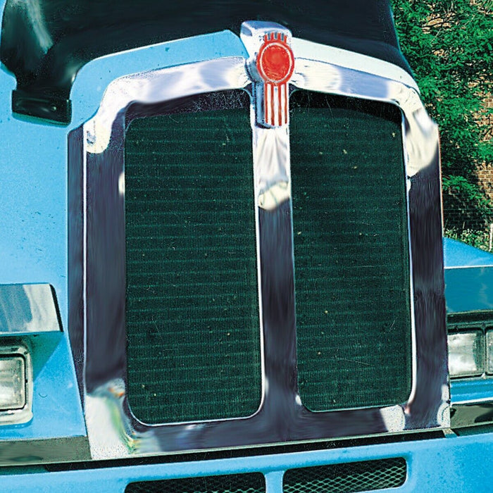 Dark Slate Gray TK-0108 1991-2007 Kenworth T600 Stainless Steel Grill Bezel cover protection new tk-0108 GRILL