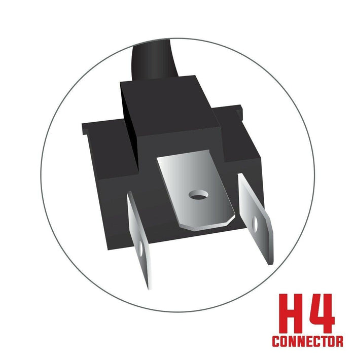 Dark Slate Gray TLED-H75 4″ x 6″ LED Projector Headlight – High Beam | 2400 Lumens 4"X6" HEADLIGHT