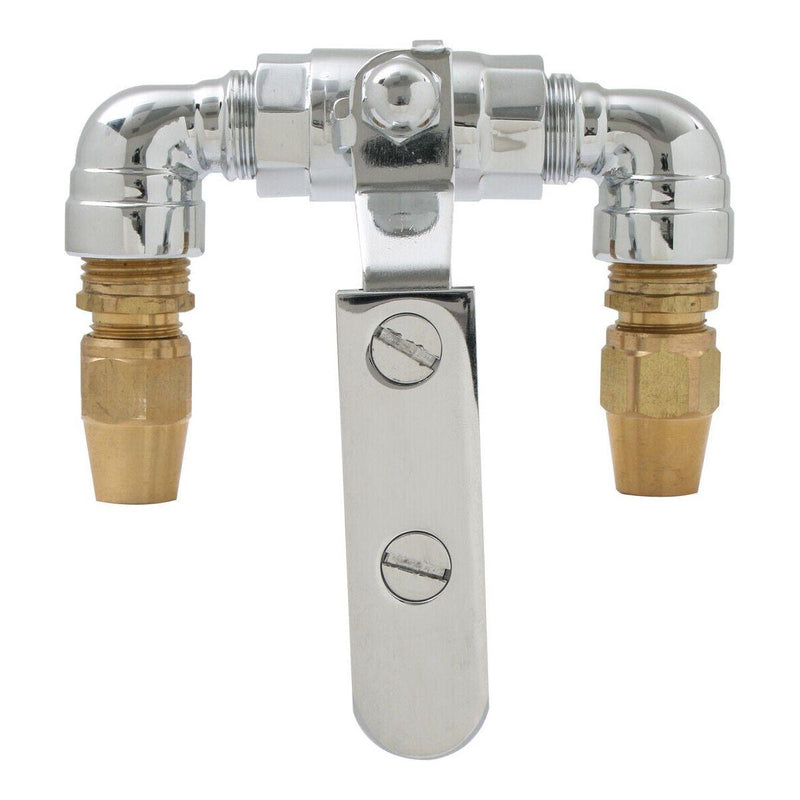 69977 Chrome Air Valve Lever Set 4" Stand Air Horn Sound & Pitch Regulator Truck LIGHTING Gray