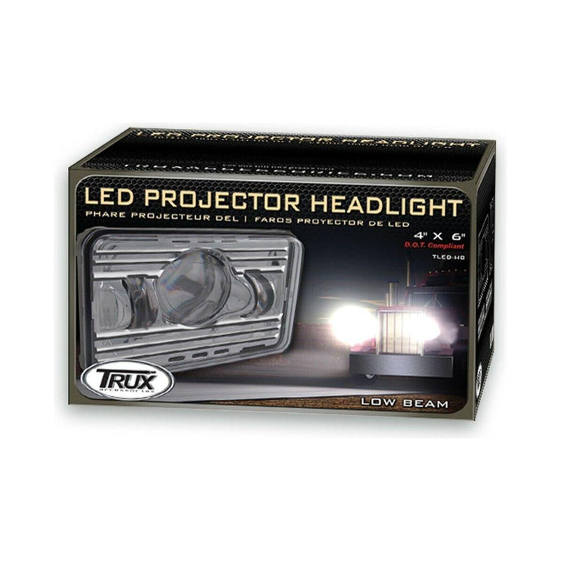TLED-H6 4″ x 6″ LED Projector Headlight – Low Beam | 1300 Lumens 4"X6" HEADLIGHT Dark Slate Gray