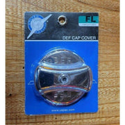 def tank cap chrome plastic stick-on cover freightliner models #21264 FREIGHTLINER Dim Gray