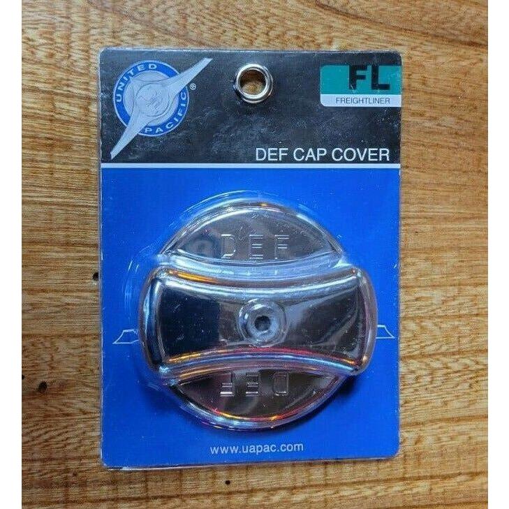 def tank cap chrome plastic stick-on cover freightliner models #21264 FREIGHTLINER Dim Gray