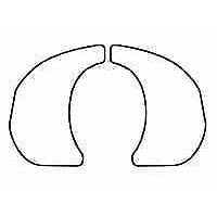 minimizer fifth wheel plate no grease slick plate white polymer 5 year warranty UNIVERSAL 102916 Black