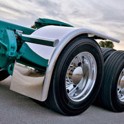 H-BA510HT Hogebuilt 80" Half Fender 430 Stainless Steel Pair #BA510HT HALF FENDERS Dark Slate Gray