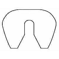 minimizer fifth wheel plate no grease slick plate white polymer 5 year warranty UNIVERSAL 100086 Black