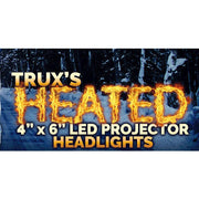 TLED-H11 / H12 4″ x 6″ Heated LED Projector Headlight (Choose Low or High Beam) 4"X6" HEADLIGHT Low,High Sandy Brown