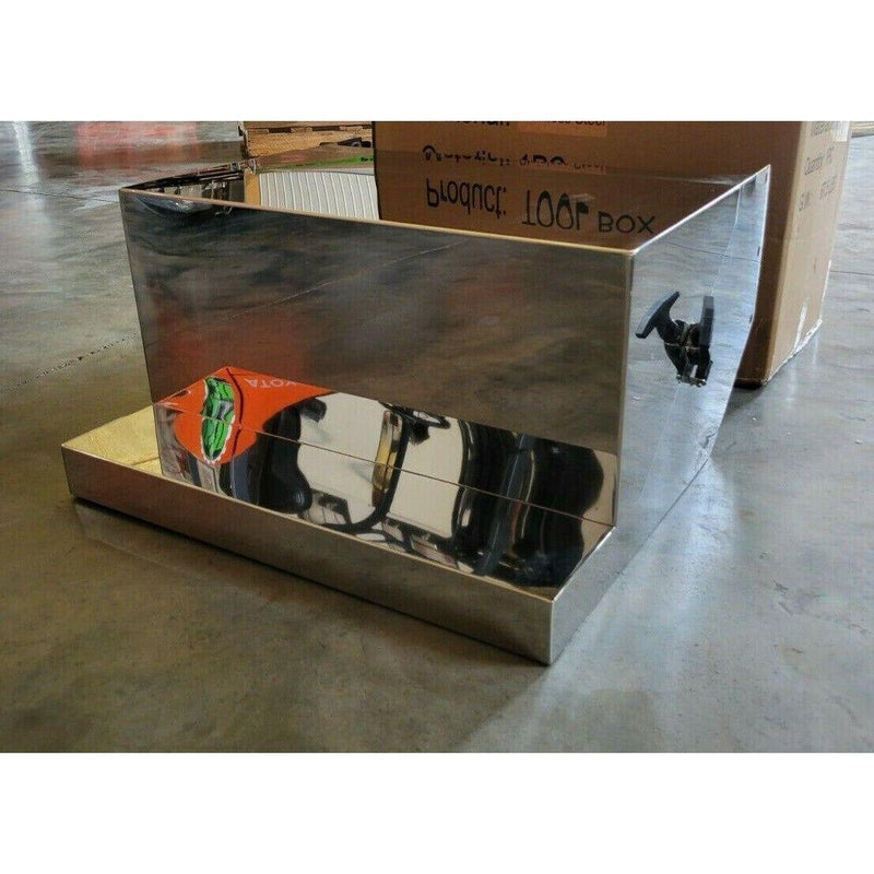 #t-30-201 Peterbilt 359,379,389,388 201 stainless steel battery step box 30" BATTERY BOX Dark Olive Green