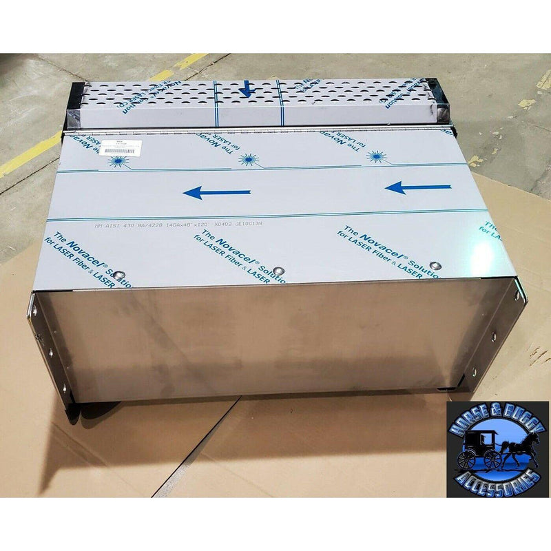 TP-1667 Trux Peterbilt 304 s.s. battery step box replacement 359,379,389,589 drivers side PETERBILT Rosy Brown