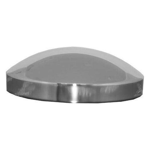 Slate Gray Chrome universal hub cap 8"diameter 1995 and newer trucks #20020 AXLE COVER