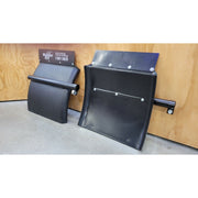 HB-10001567  MINIMIZER POLY BLACK QUARTER FENDER SET FOR STANDARD SIZED DUAL WHEEL MIN1400 QUARTER FENDER Rosy Brown