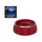 Custom steering horn bezel painted aluminum, chrome, center horn button (Choose color) steering wheel red Brown