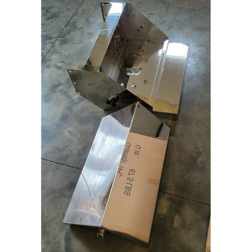 Dim Gray Peterbilt 201 stainless steel (REPLACEMENT LID) 30" #t-30-201-lid BATTERY BOX