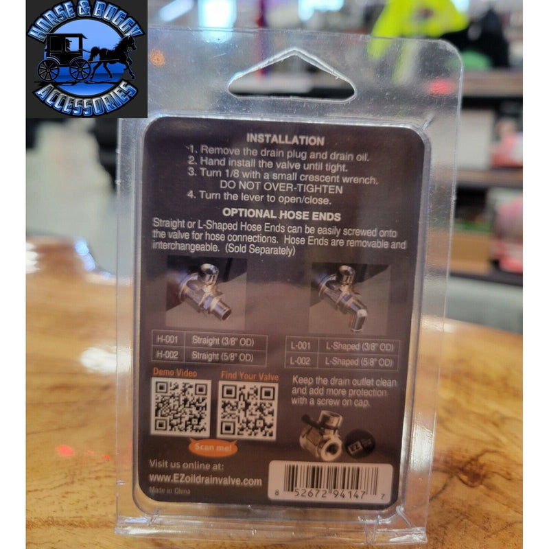 ez-7b 22mm 1.5 thread easy oil drain valve B-Series 4.5L, X12, 6.7l Cummins UNIVERSAL Dim Gray