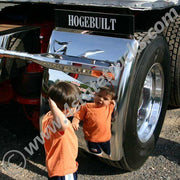 H-M130 hogebuilt 30" 430 stainless steel quarter fender kit pair #m130 QUARTER FENDER Black