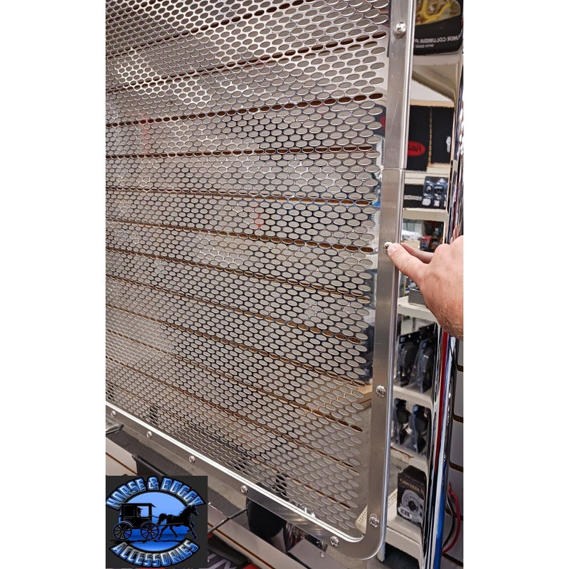 Peterbilt 379 359 grill surround hood hardware kit stainless Philips head #50736 PETERBILT Slate Gray