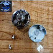 #70799 1/2"-13 Thread-On 9/10 speed Shift Knob Chrome Mounting Adapter universal Dim Gray