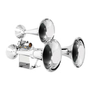 69991 Grand General train horn 3 trumpet chromed brass UNIVERSAL Light Gray