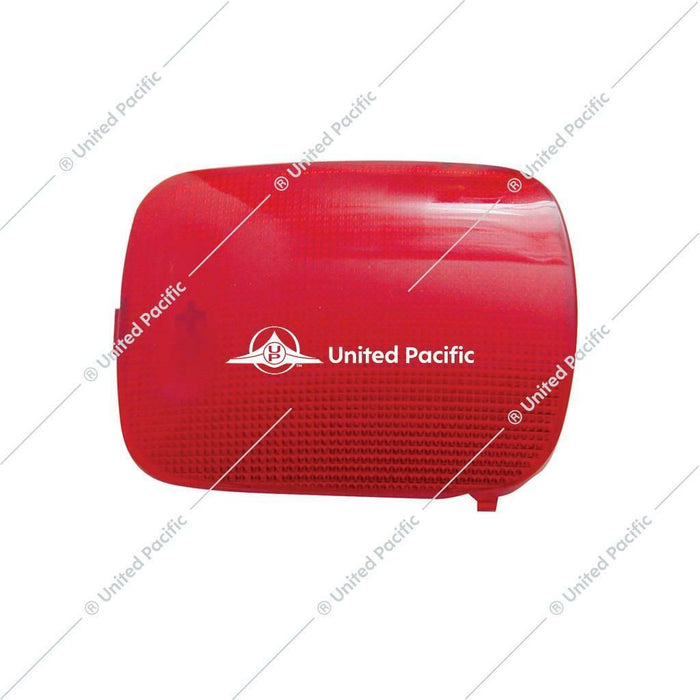 Firebrick Rectangular Dome Light Lens For 2006+ Peterbilt 379, 389, 388, 387, 386, 384 new UNIVERSAL Red