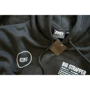 Big Strappin' Hoody strappers truckers sweatshirt black apparel diesel hot rod CLOTHING S,M,L,XL,2XL,3XL Dark Slate Gray