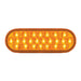 Chocolate amber 6"x2" led oval grand general pearl trailer truck light 24 diode 78230bp LIGHTING