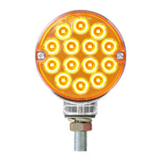 75190 3" DOUBLE FACE PEARL LED Popsicle LIGHT red/yellow amber turn signal #75190 LIGHTING Goldenrod